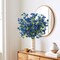 10PCS Artificial Silk Flowers with Long Stems Faux Bulk Babys Breath Flowers Fake Silk Flowers Bouquet for Floral Arrangement Tall Vase Home Wedding Table Centerpieces Decor (Blue)